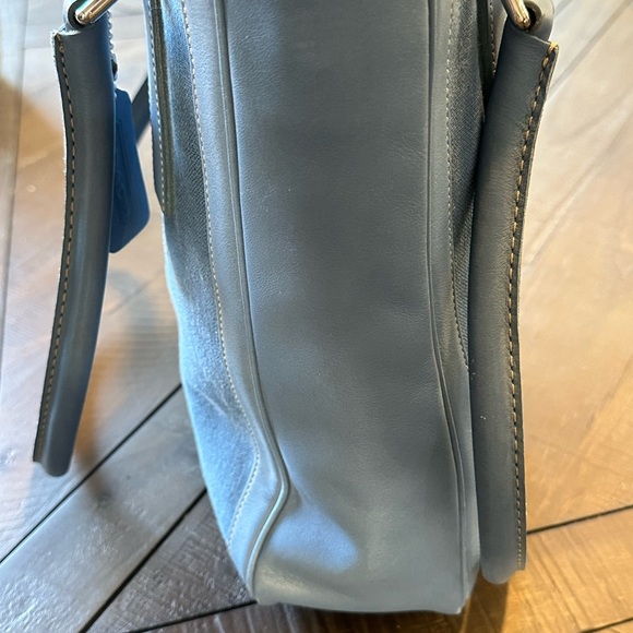 Authentic coach purse, light blue - Picture 6 of 8